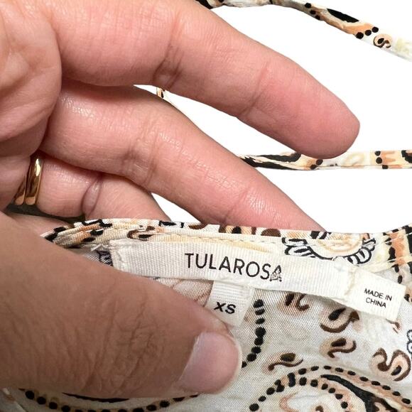 Tularosa The Jade Midi‎ Halter Dress Womens Brown - Picture 7 of 7